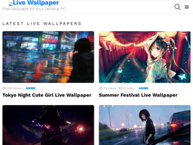 'livewallp.com' screenshot