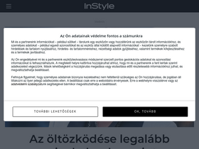'instyle.hu' screenshot