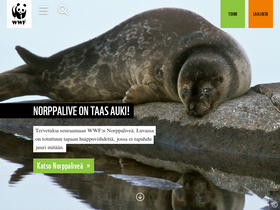 'wwf.fi' screenshot