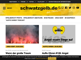 'schwatzgelb.de' screenshot
