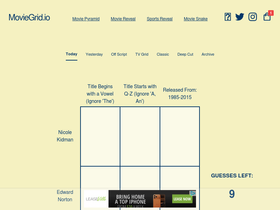 moviegrid.io