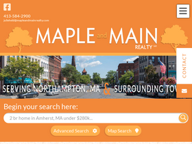 mapleandmainrealty.com