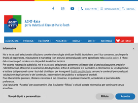 'acmt-rete.it' screenshot