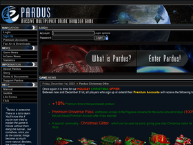 'pardus.at' screenshot