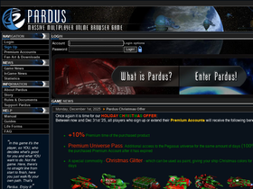 'pardus.at' screenshot