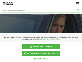 'nokiantyres.com' screenshot