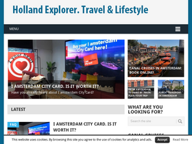 'holland-explorer.com' screenshot