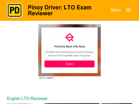 'pinoydriver.com' screenshot