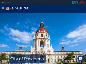 'cityofpasadena.net' screenshot
