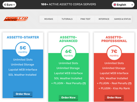 'assettohosting.com' screenshot