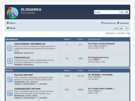 'slizgawka.eu' screenshot