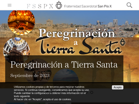 'fsspx.mx' screenshot