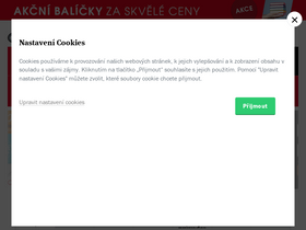 'kosmas.cz' screenshot