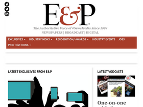 'editorandpublisher.com' screenshot