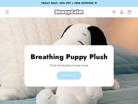 SnoopCalm website screenshot