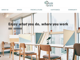 'desk-one.hk' screenshot