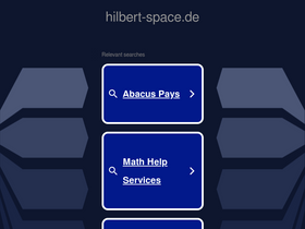 hilbert-space.de