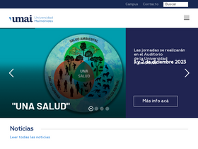 'maimonides.edu' screenshot