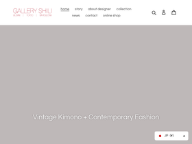 galleryshili.com homepage screenshot