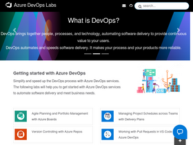 'azuredevopslabs.com' screenshot