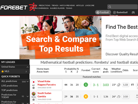 'forebet.com' screenshot