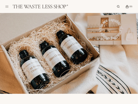 thewastelessshop.com homepage screenshot