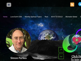 'simonparkes.org' screenshot