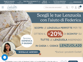 LisolaStore website screenshot