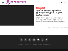 'cinereporters.com' screenshot