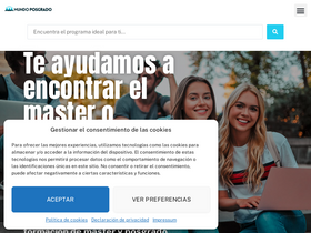 'mundoposgrado.com' screenshot