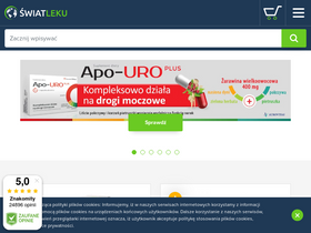 'swiatleku.pl' screenshot