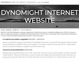 'dynomight.net' screenshot