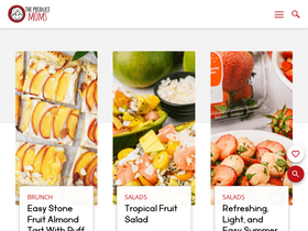 'theproducemoms.com' screenshot