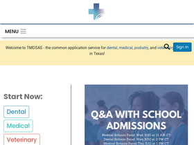 'tmdsas.com' screenshot