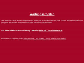 'alfisti.net' screenshot