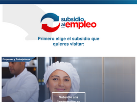'subsidioalempleo.cl' screenshot