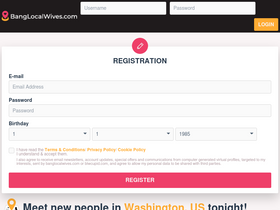 'banglocalwives.com' screenshot