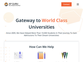 'apguru.com' screenshot