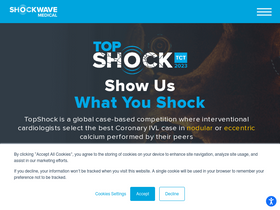 'shockwavemedical.com' screenshot