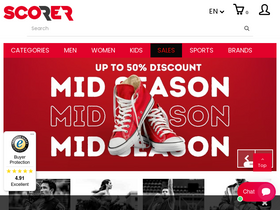 'scorer.es' screenshot