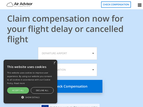 'airadvisor.com' screenshot