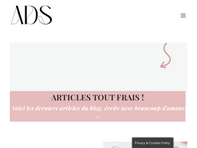 'avenuedessoeurs.com' screenshot