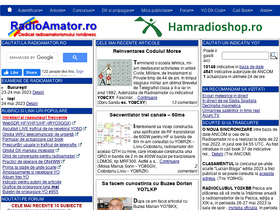 'radioamator.ro' screenshot