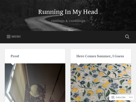 runninginmyhead.com