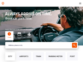 'parclick.com' screenshot