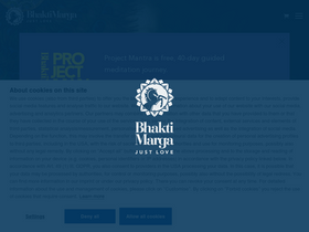 'bhaktimarga.org' screenshot