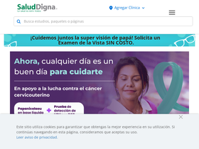 'salud-digna.com' screenshot