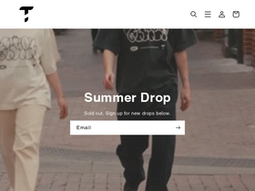 Tiypn homepage screenshot