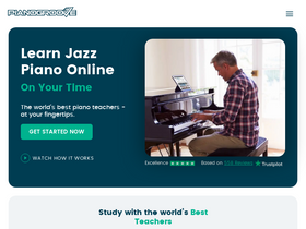 'pianogroove.com' screenshot