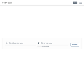 'jobleads.co' screenshot